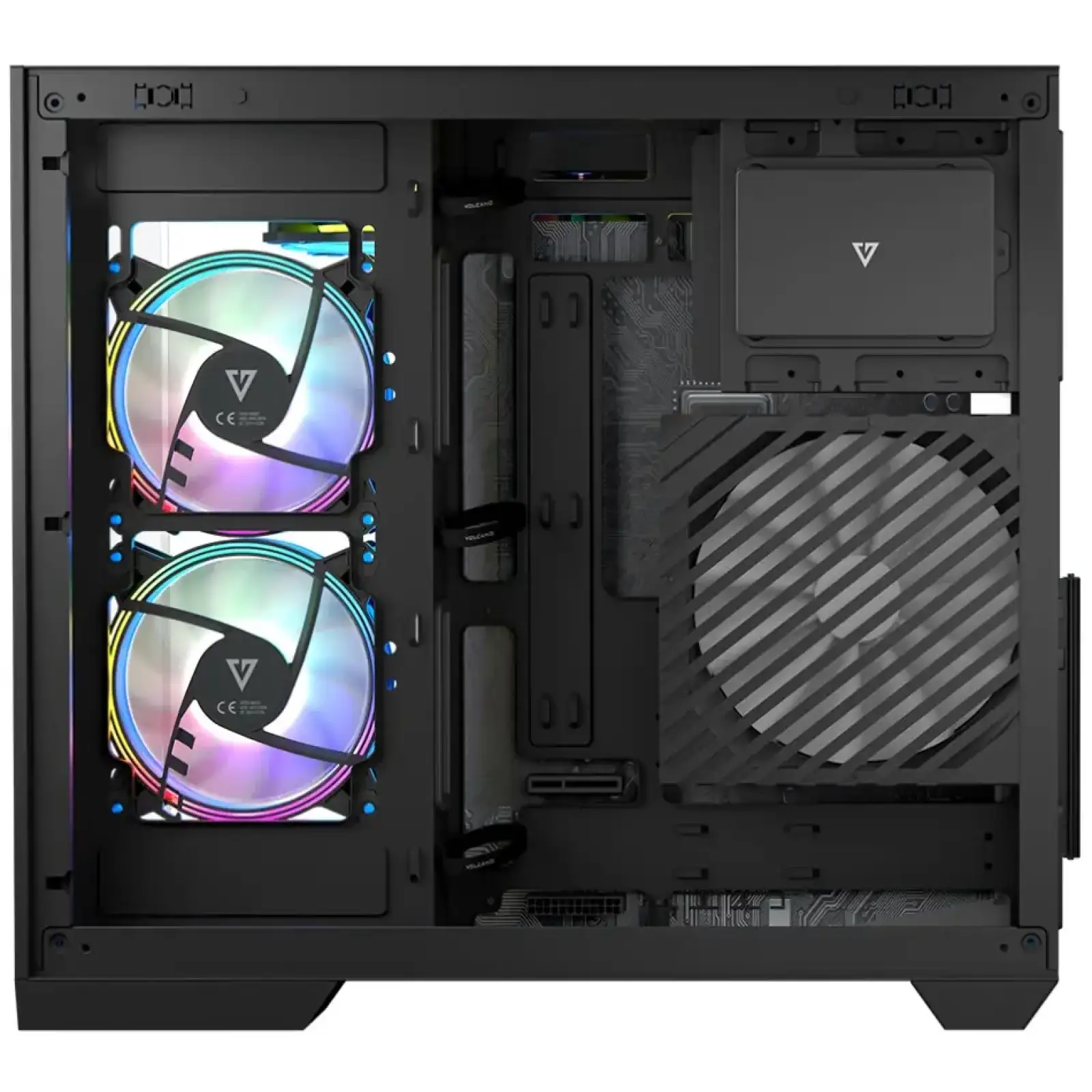Корпус Modecom VOLCANO PANORAMA APEX ARGB 5F MIDI GREY без Блок питания ATX (AT-PANORAMA-5F-ARGB-10-00) UA