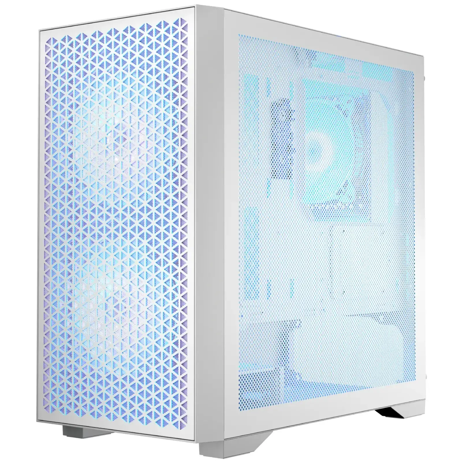 Корпус LogicConcept DART PRO ARGB MINI WHITE MESH fans 3x120mm без Блок живлення mATX (AM-DART-PRO-ARGB-20) UA