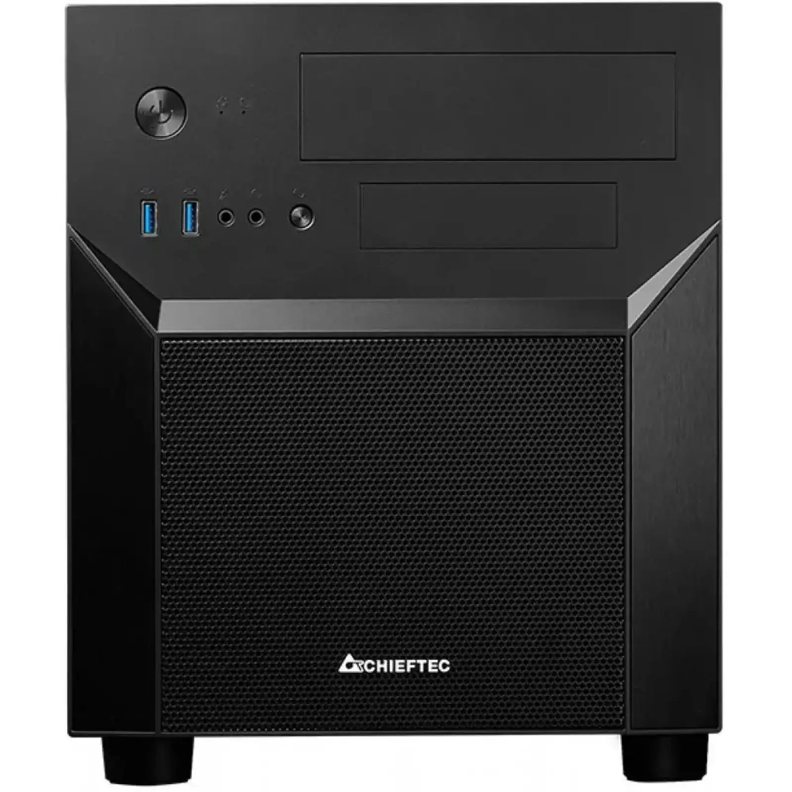 Корпус Chieftec MESH PRO CUBE CI-02B-OP, без БЖ, 2xUSB3.0, mATX, Black UA