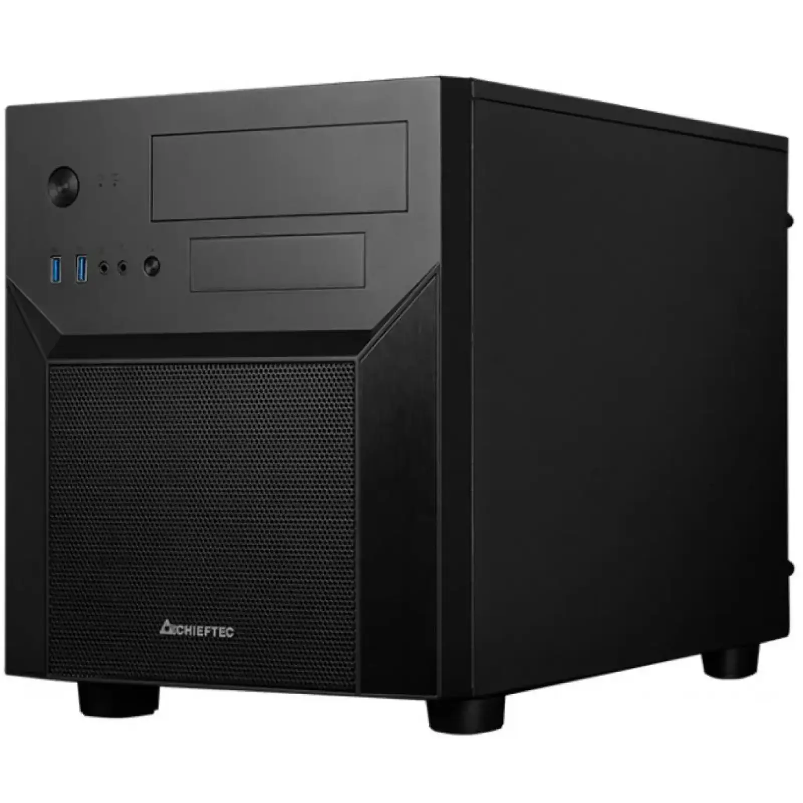 Корпус Chieftec MESH PRO CUBE CI-02B-OP, без БЖ, 2xUSB3.0, mATX, Black UA