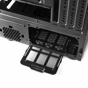 Корпус Chieftec MESH PRO CUBE CI-02B-OP, без БЖ, 2xUSB3.0, mATX, Black UA