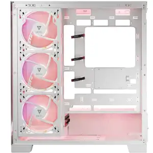 Корпус Modecom VOLCANO SPACE APEX ARGB 4x140mm fans MIDI USB 3.0x2+TYPE-C WHITE без Блок питания ATX (AT-SPACE-PG-20-000000-000) UA