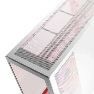 Корпус Modecom VOLCANO SPACE APEX ARGB 4x140mm fans MIDI USB 3.0x2+TYPE-C WHITE без Блок питания ATX (AT-SPACE-PG-20-000000-000) UA