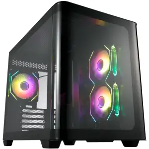 Корпус FSP S380-BA без Блок живлення mATX Black UA