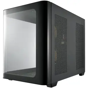 Корпус FSP S380-BA без Блок питания mATX Black UA