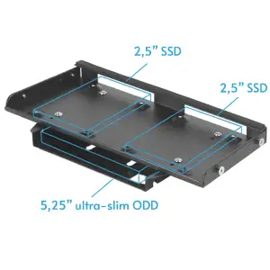 Корпус Chieftec PRO CUBE MINI CN-01B-OP miniITX, без БЖ, Black UA