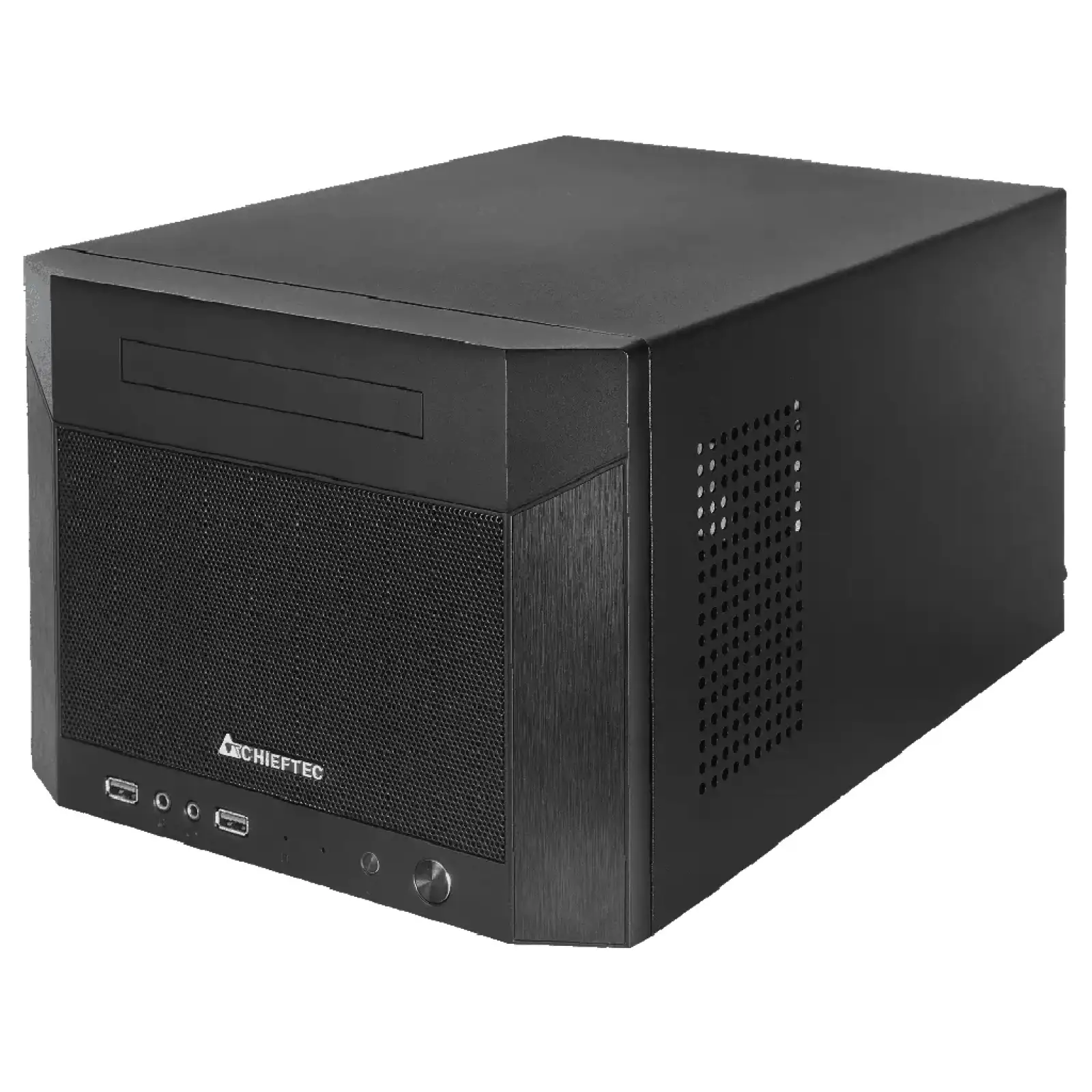 Корпус Chieftec PRO CUBE MINI CN-01B-OP miniITX, без БЖ, Black UA