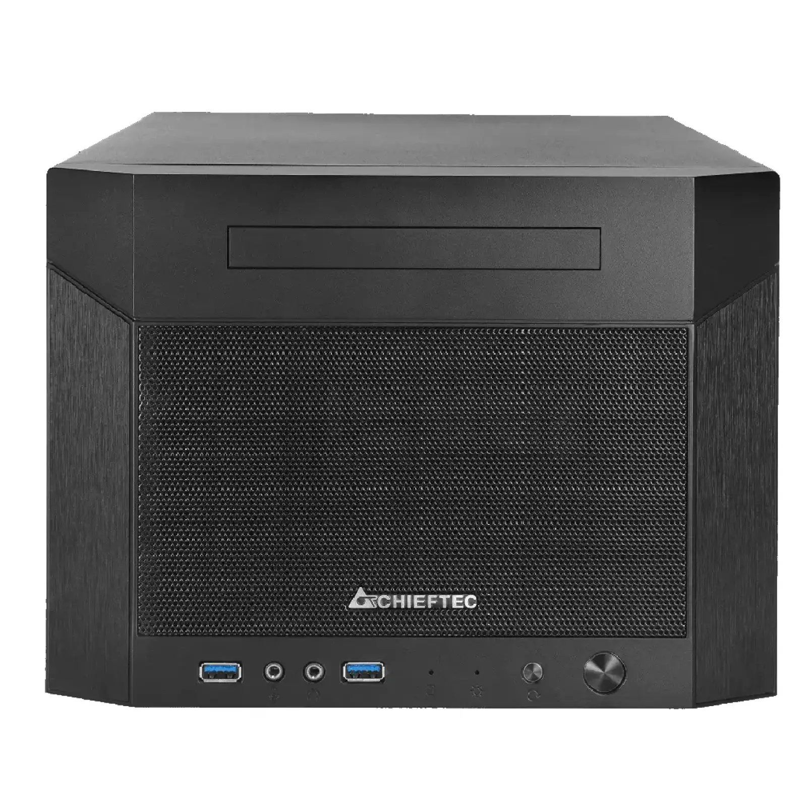 Корпус Chieftec PRO CUBE MINI CN-01B-OP miniITX, без БЖ, Black UA