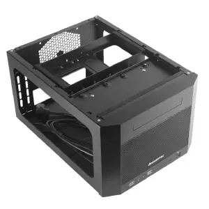 Корпус Chieftec PRO CUBE MINI CN-01B-OP miniITX, без БЖ, Black UA