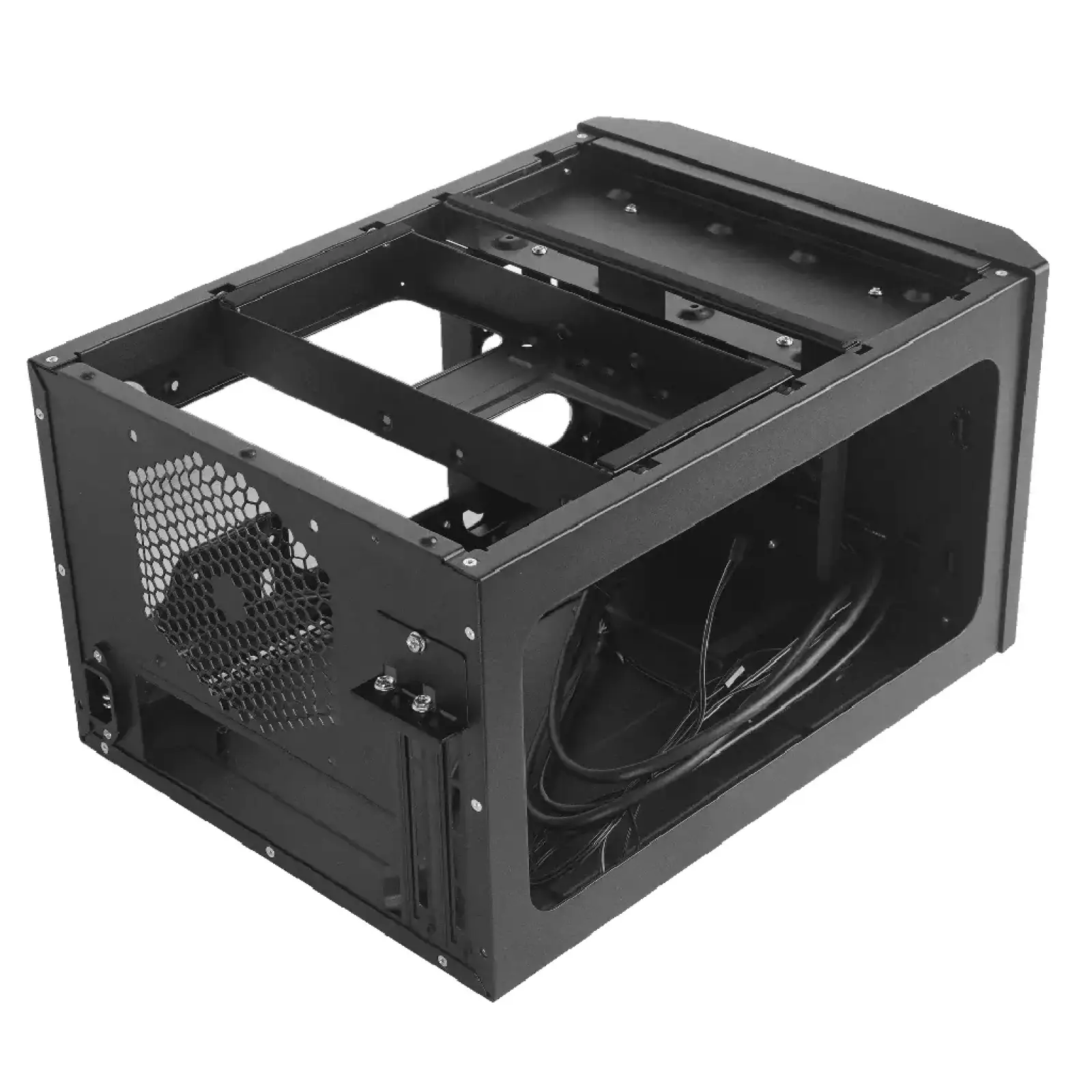 Корпус Chieftec PRO CUBE MINI CN-01B-OP miniITX, без БЖ, Black UA