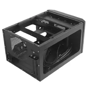 Корпус Chieftec PRO CUBE MINI CN-01B-OP miniITX, без БЖ, Black UA