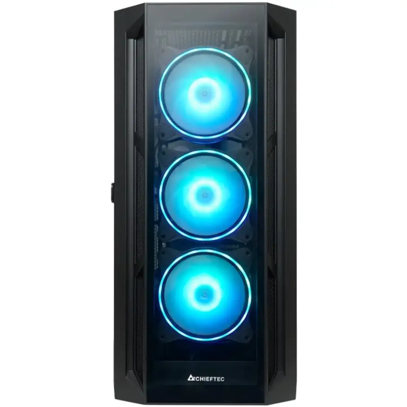 Корпус Chieftec APEX GA-01B-TG-OP 4x120mm A-RGB, USB-C, E-ATX, без БЖ, Black UA