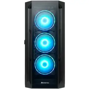 Корпус Chieftec APEX GA-01B-TG-OP 4x120mm A-RGB, USB-C, E-ATX, без БЖ, Black UA