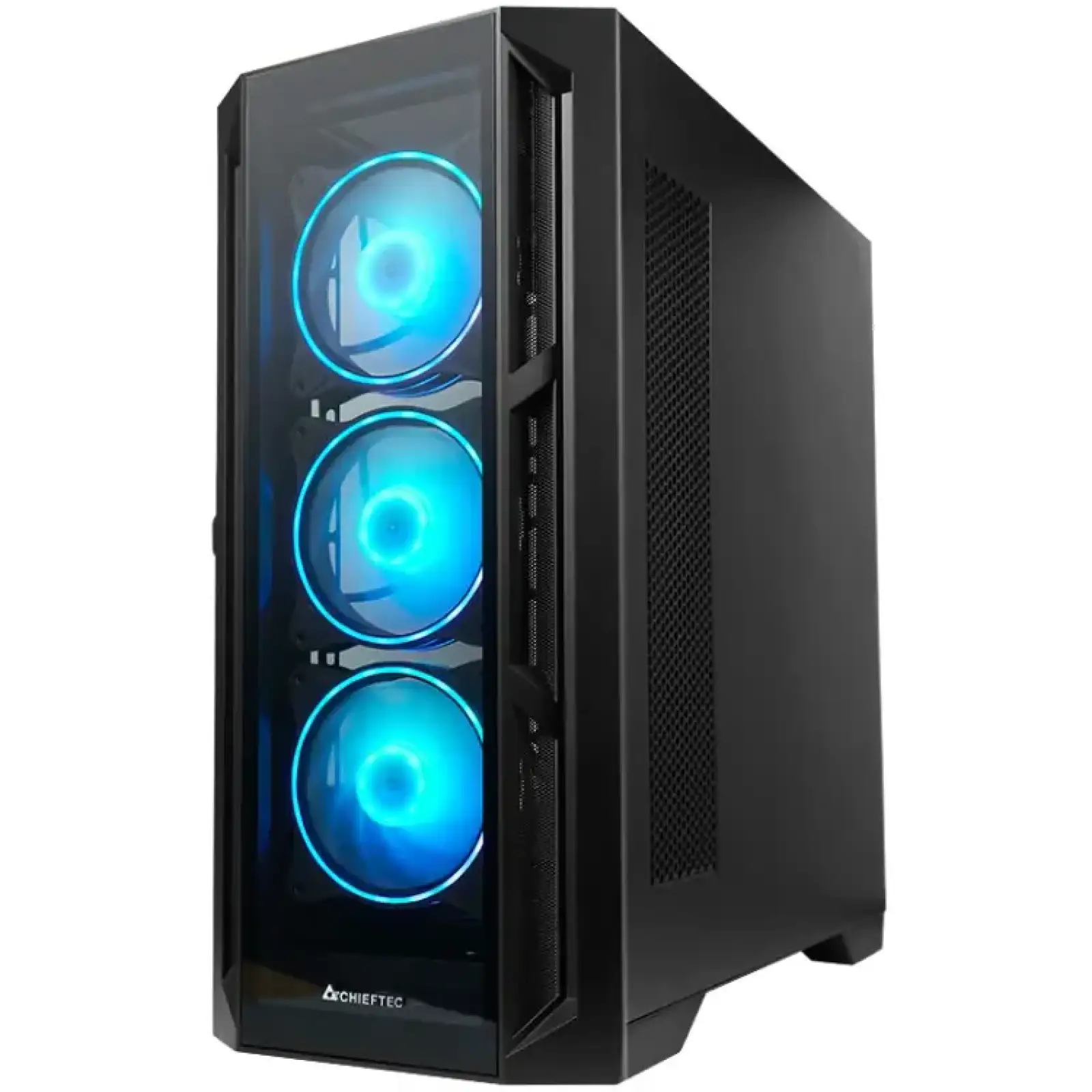 Корпус Chieftec APEX GA-01B-TG-OP 4x120mm A-RGB, USB-C, E-ATX, без БЖ, Black UA
