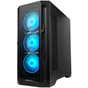 Корпус Chieftec APEX GA-01B-TG-OP 4x120mm A-RGB, USB-C, E-ATX, без БЖ, Black UA