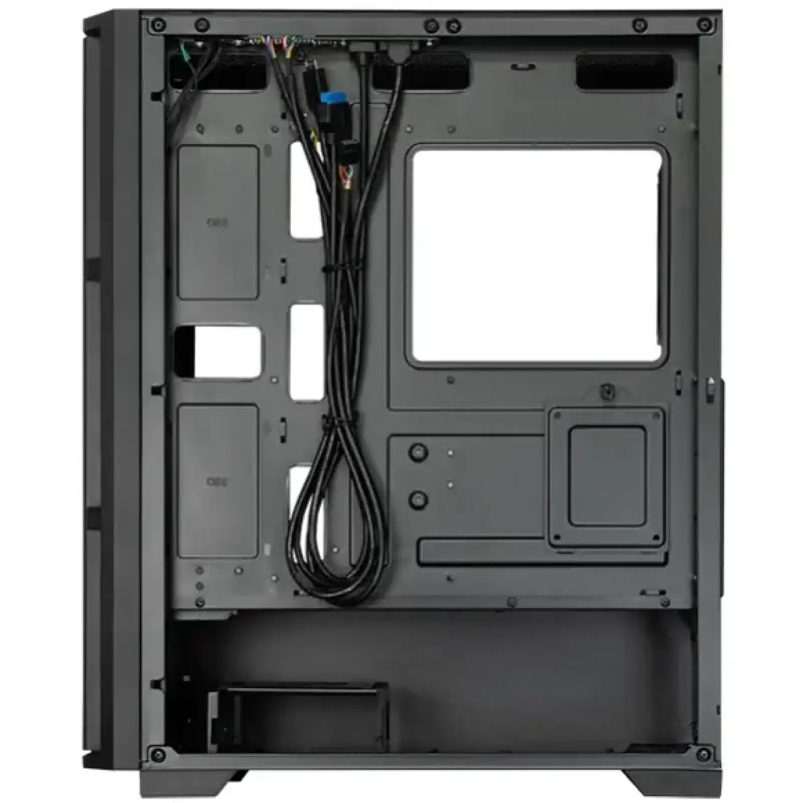 Корпус Chieftec Pro Midi Q AS-02B-OP ATX, без БЖ, Black UA
