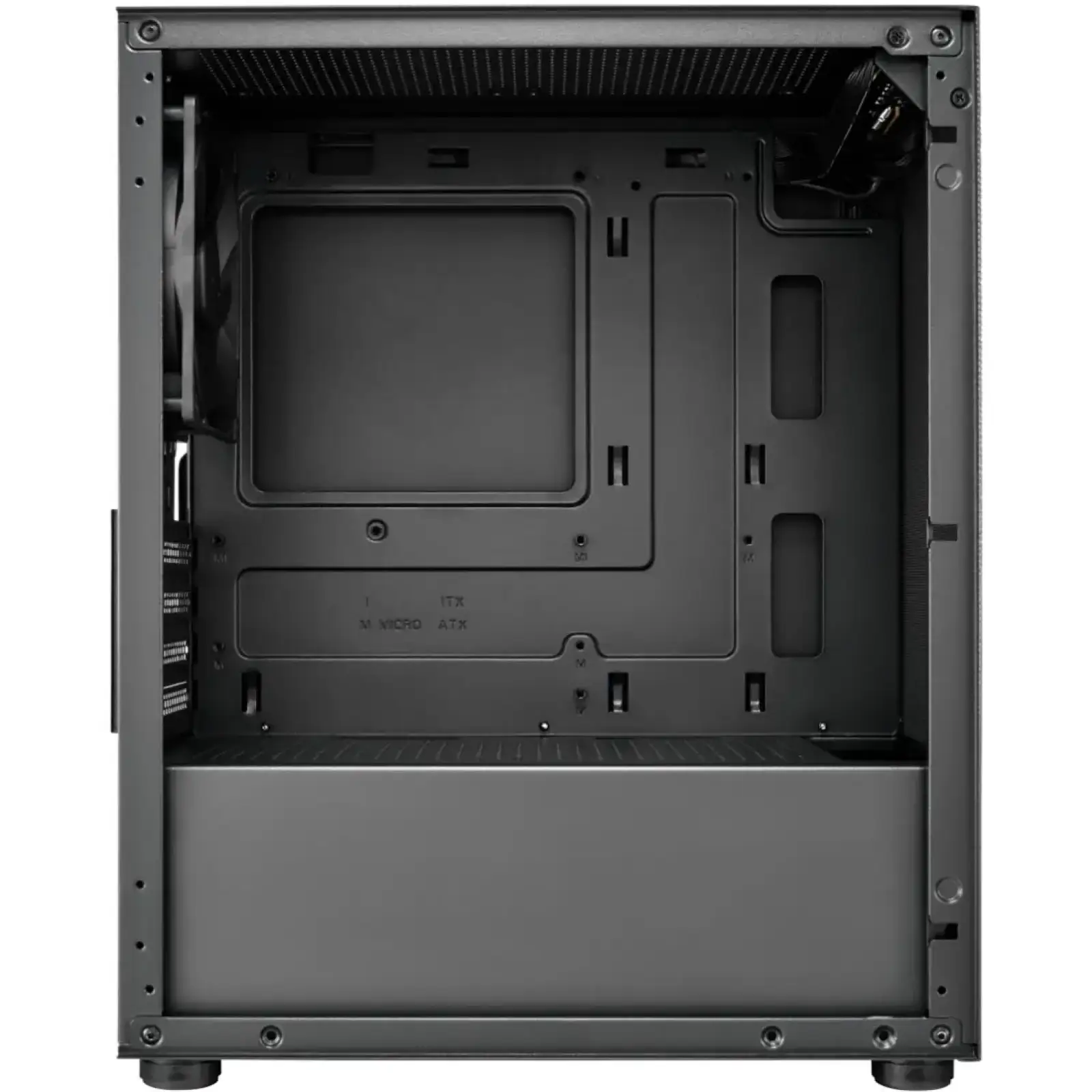 Корпус FSP S110-B без Блок питания mATX Black UA