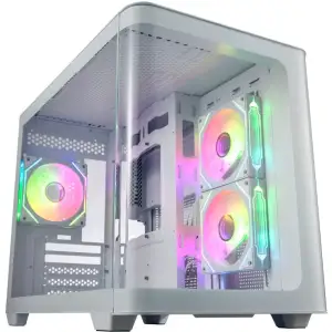 Корпус FSP S380-WA без Блок живлення mATX White UA