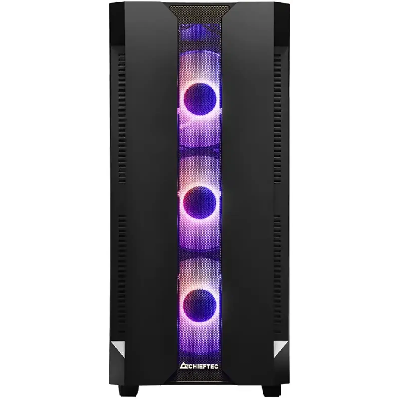 Корпус Chieftec HUNTER GS-01B-OP 4x120mm A-RGB, ATX, без БЖ, Black UA