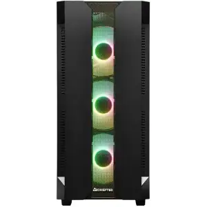 Корпус Chieftec HUNTER GS-01B-OP 4x120mm A-RGB, ATX, без БЖ, Black UA