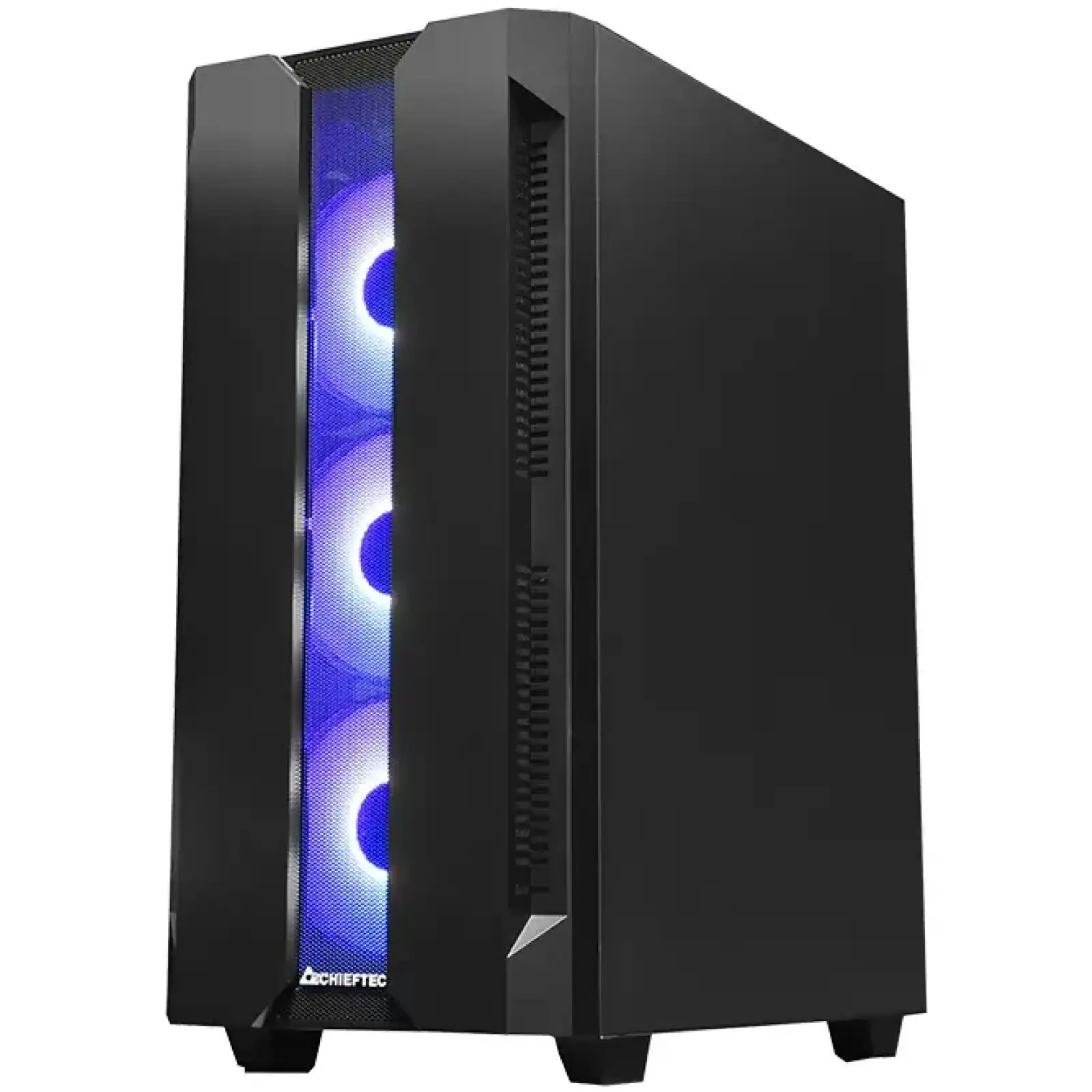 Корпус Chieftec HUNTER GS-01B-OP 4x120mm A-RGB, ATX, без БЖ, Black UA