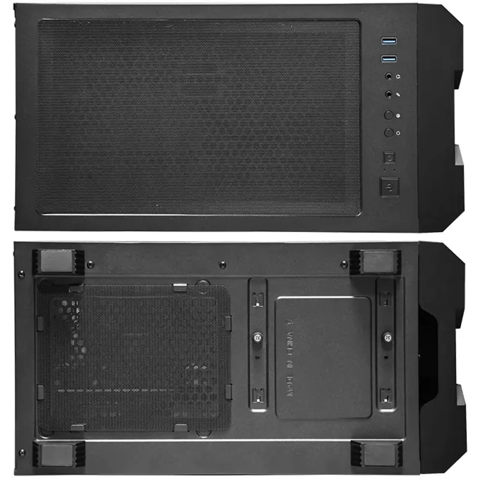 Корпус Chieftec HUNTER GS-01B-OP 4x120mm A-RGB, ATX, без БЖ, Black UA