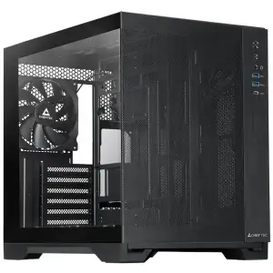 Корпус Chieftec VISIO AIR GM-30B-M-OP ATX, без БЖ, Black UA