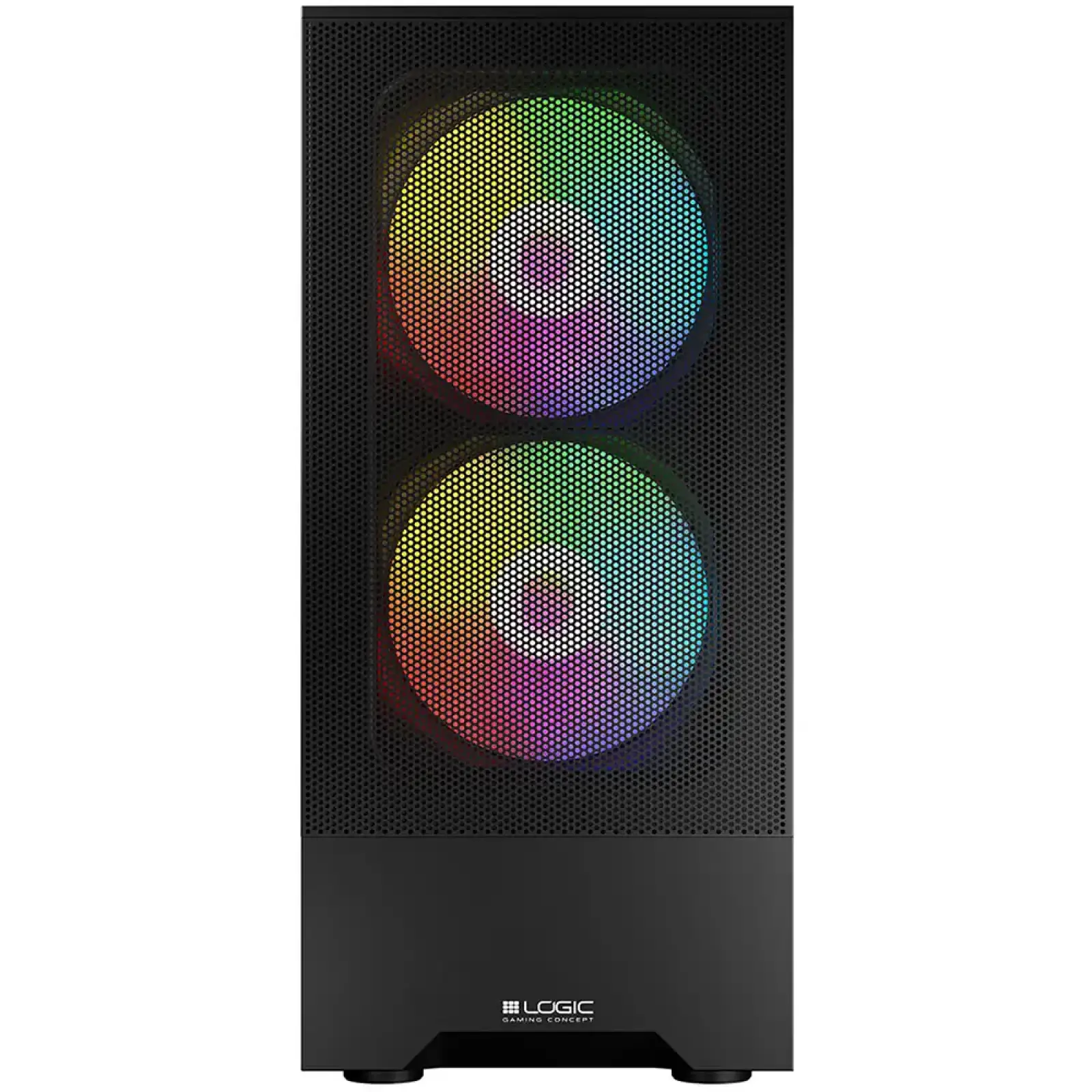 Корпус LogicConcept ARYA MESH+GLASS ARGB fans 2x140mm+1x120mm BLACK без Блок живлення ATX (AT-ARYA-10-000000-0002) UA