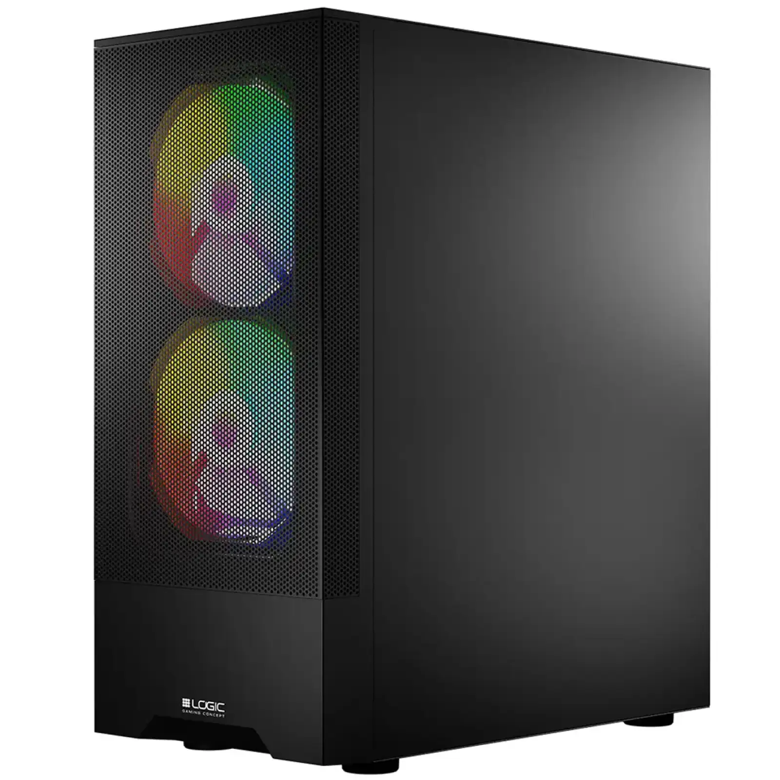 Корпус LogicConcept ARYA MESH+GLASS ARGB fans 2x140mm+1x120mm BLACK без Блок живлення ATX (AT-ARYA-10-000000-0002) UA