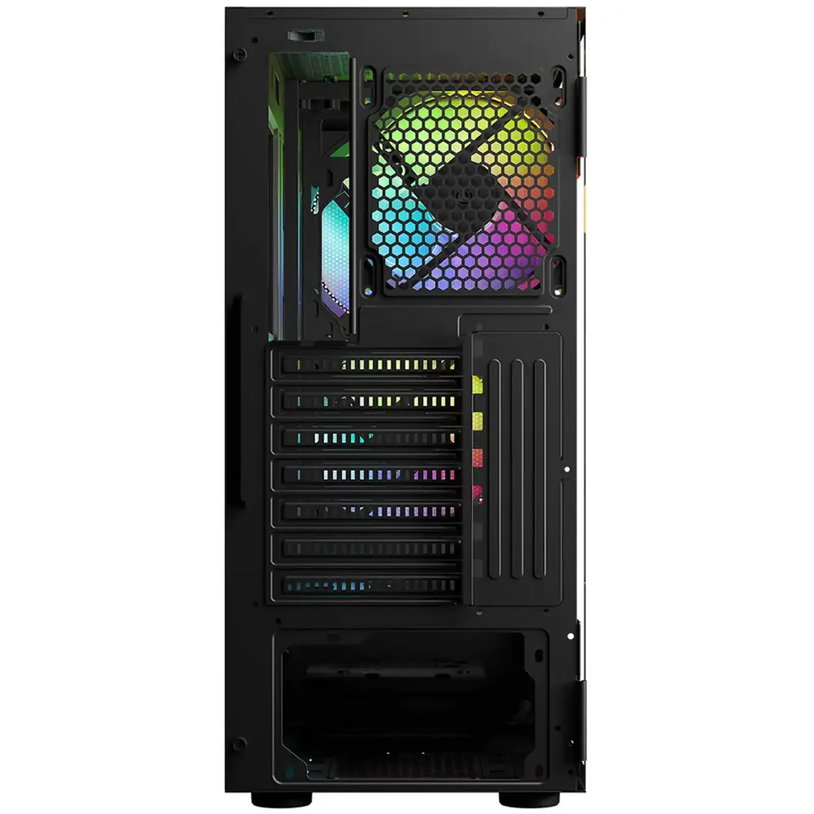 Корпус LogicConcept ARYA MESH+GLASS ARGB fans 2x140mm+1x120mm BLACK без Блок живлення ATX (AT-ARYA-10-000000-0002) UA