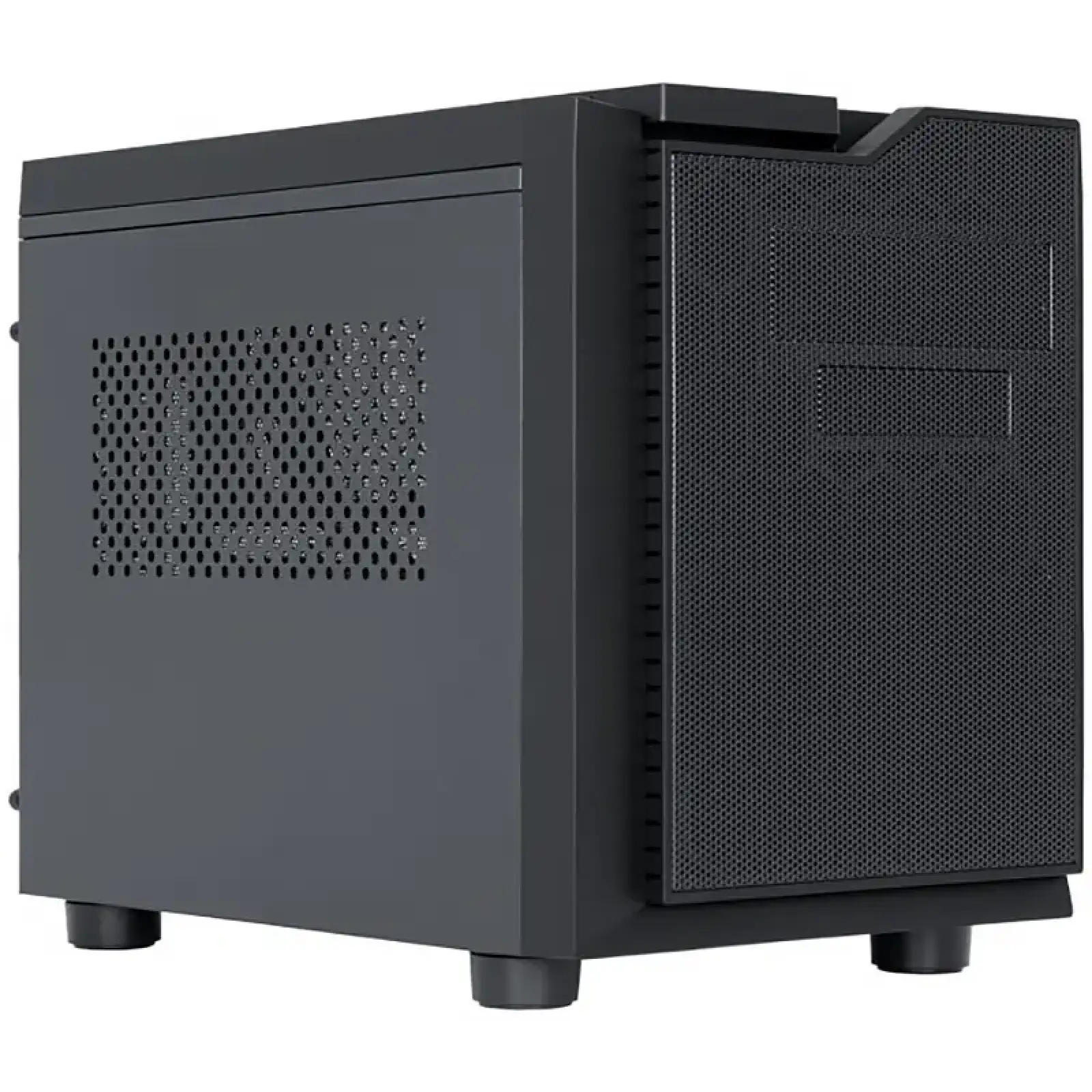 Корпус Chieftec GAMING CUBE CI-01B-OP mATX, без БЖ, Black UA