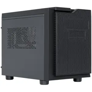 Корпус Chieftec GAMING CUBE CI-01B-OP mATX, без БЖ, Black UA
