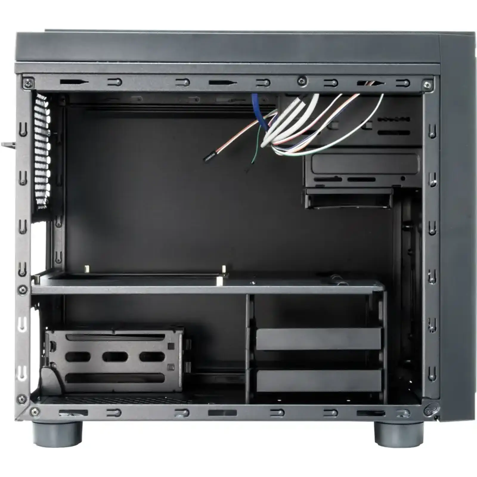Корпус Chieftec GAMING CUBE CI-01B-OP mATX, без БЖ, Black UA