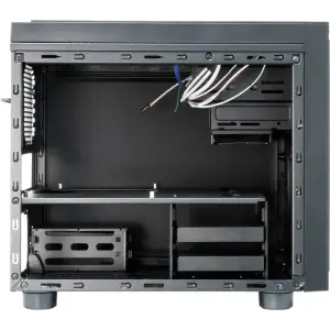 Корпус Chieftec GAMING CUBE CI-01B-OP mATX, без БЖ, Black UA