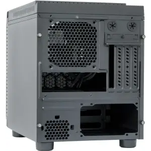 Корпус Chieftec GAMING CUBE CI-01B-OP mATX, без БЖ, Black UA