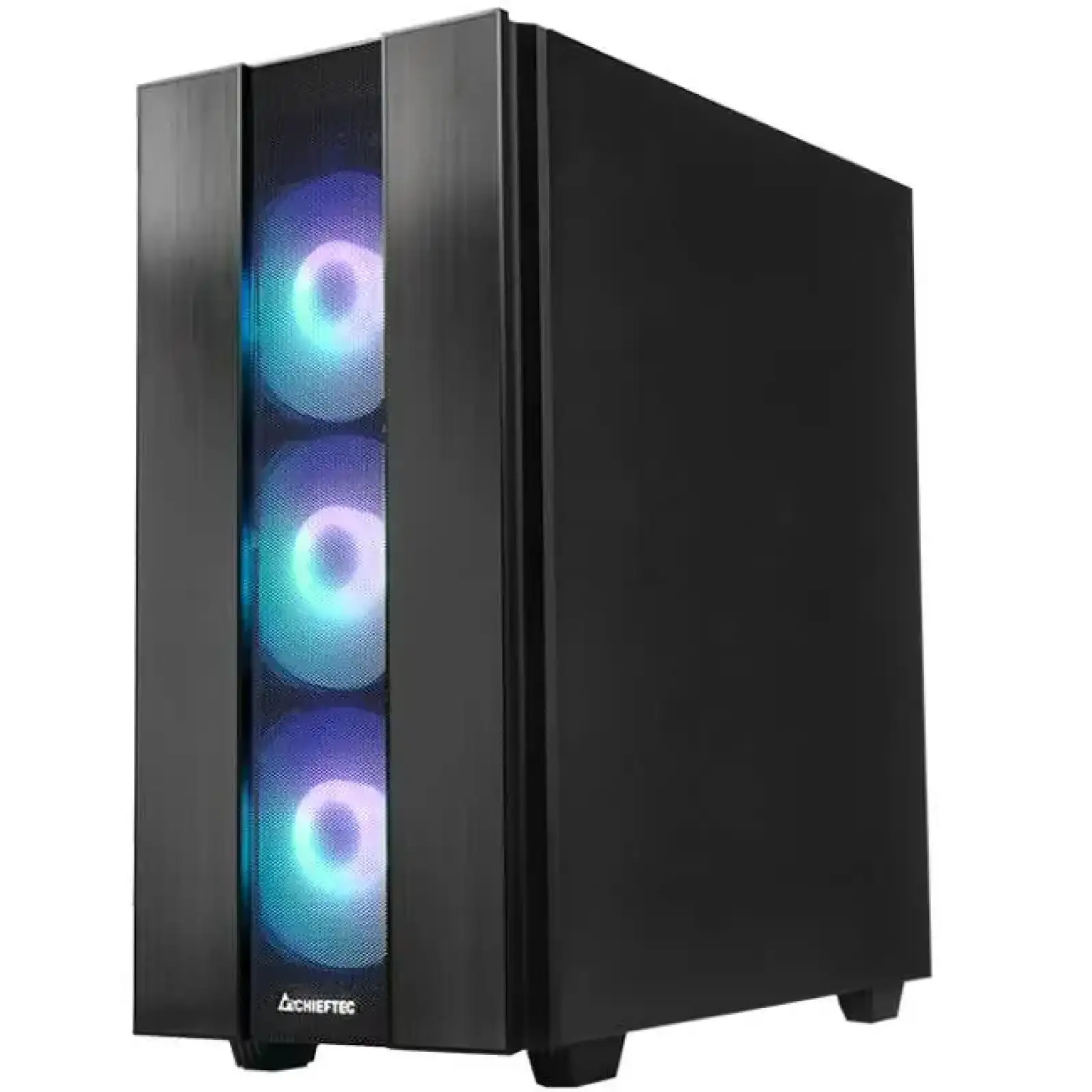 Корпус Chieftec HUNTER 2 GS-02B-OP 4x120mm A-RGB, USB-C, ATX, без БЖ, Black UA