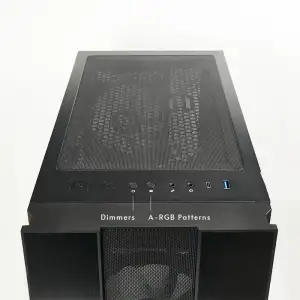 Корпус Chieftec HUNTER 2 GS-02B-OP 4x120mm A-RGB, USB-C, ATX, без БЖ, Black UA
