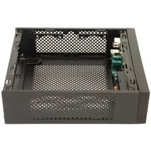 Корпус Chieftec COMPACT IX-03B-OP miniITX, без БЖ, SLIM FF UA