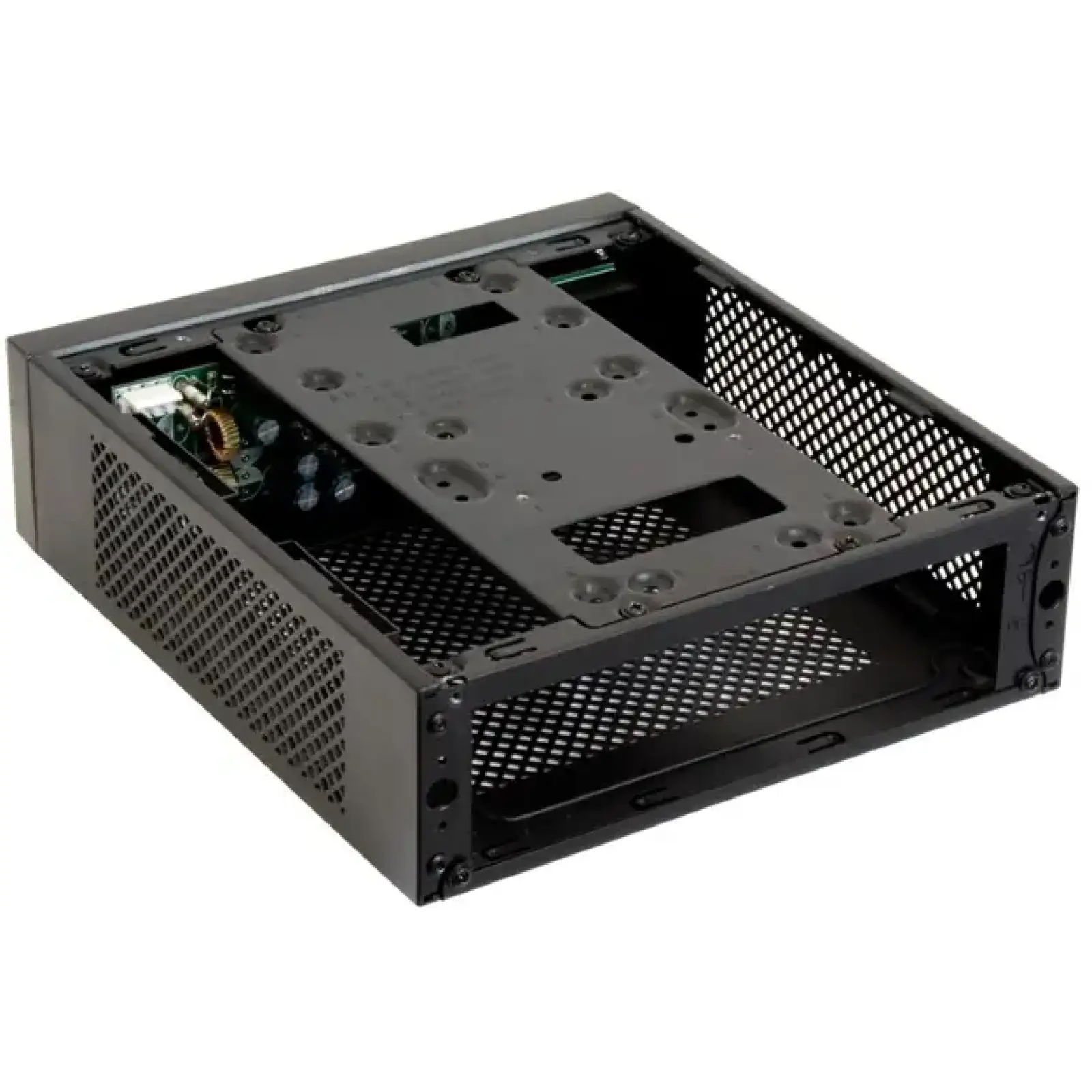 Корпус Chieftec COMPACT IX-03B-OP miniITX, без БЖ, SLIM FF UA