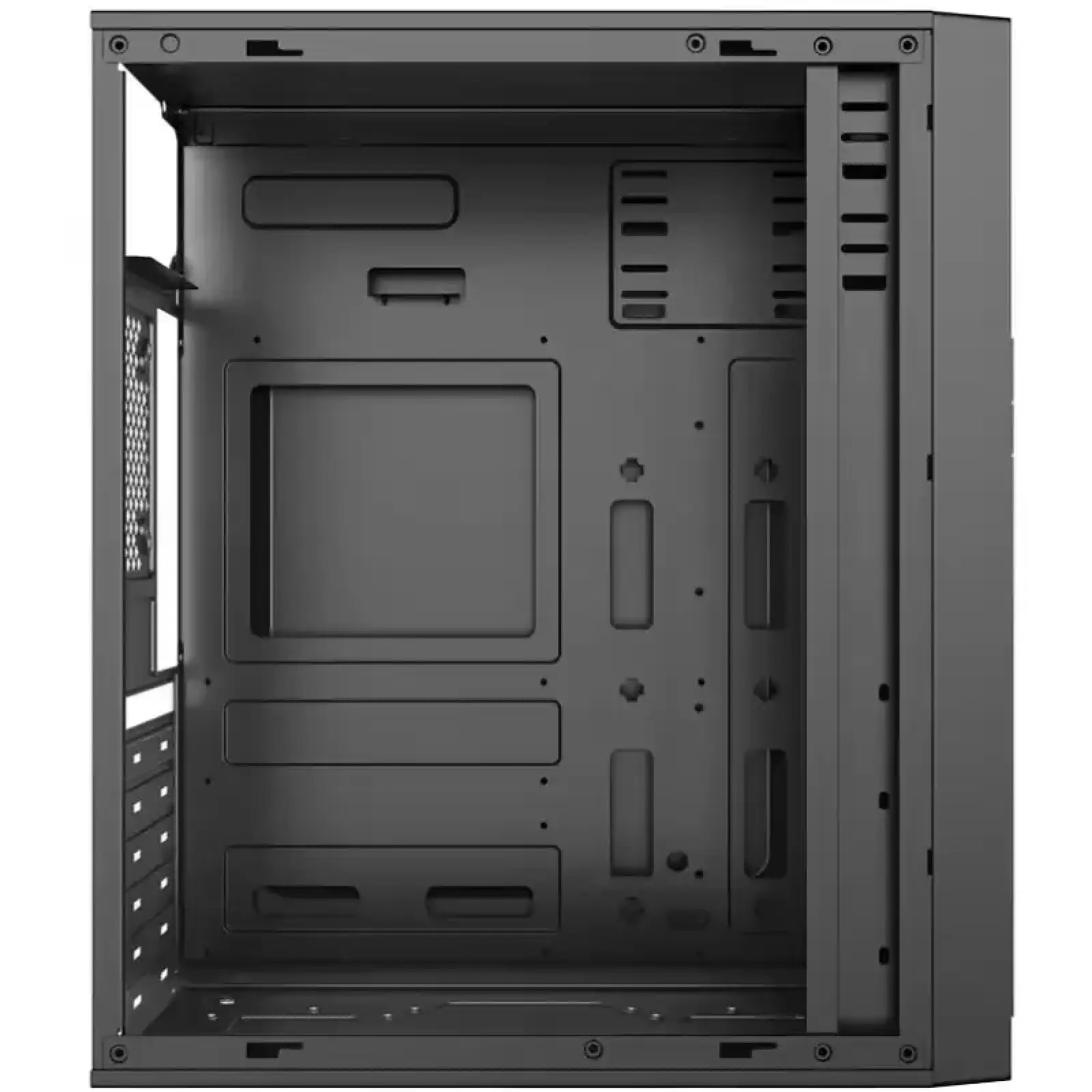 Корпус Casecom GN-3204 500W-120mm USB 3.0 ATX, Black (GN-3204-500) UA