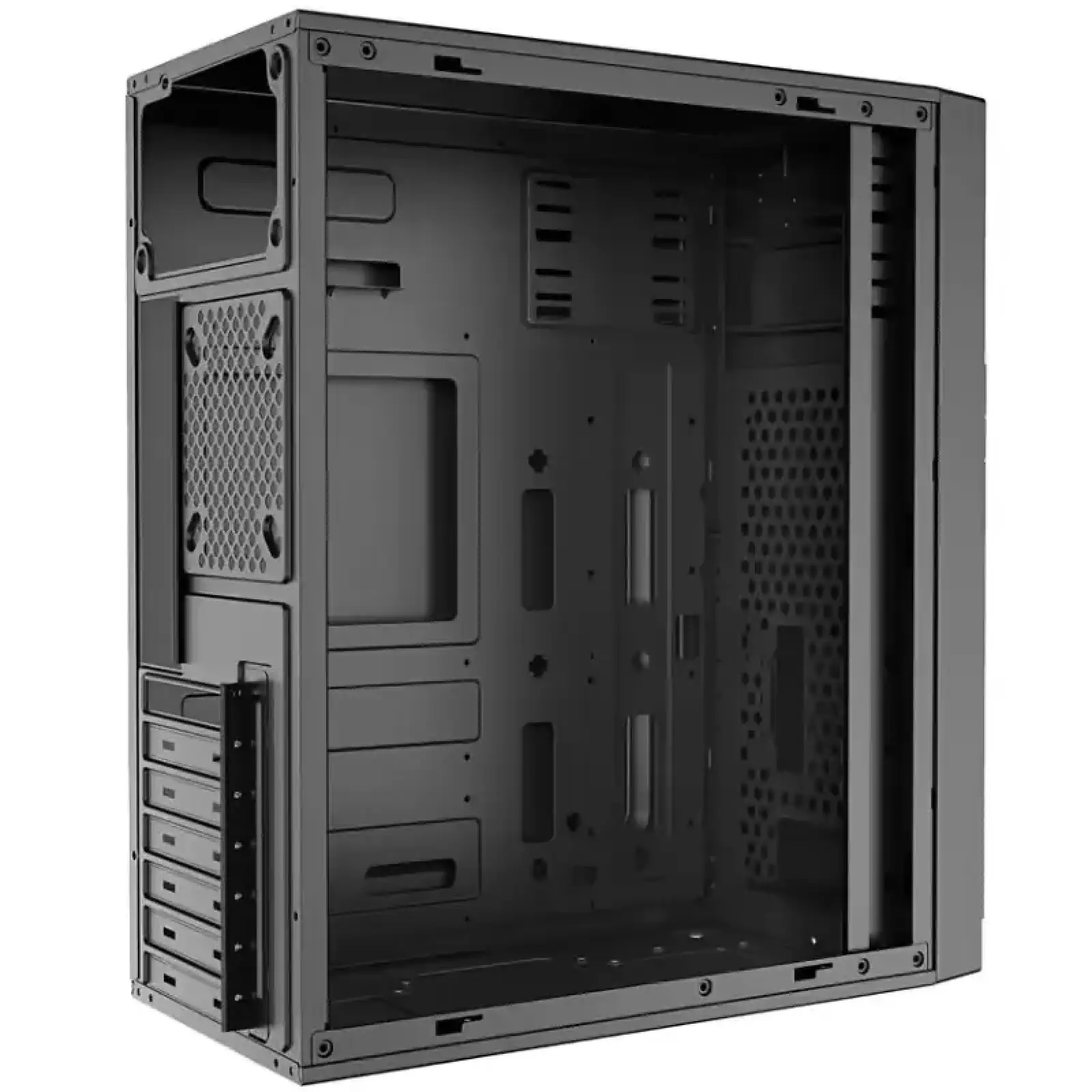 Корпус Casecom GN-3204 500W-120mm USB 3.0 ATX, Black (GN-3204-500) UA