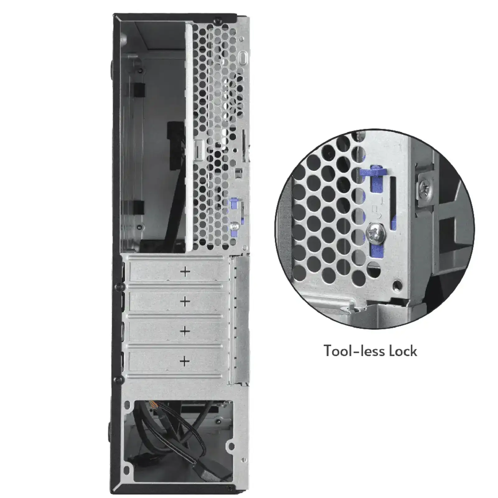 Корпус Chieftec UNI BE-10B-300 mATX , Блок питания 300W, SLIM FF UA