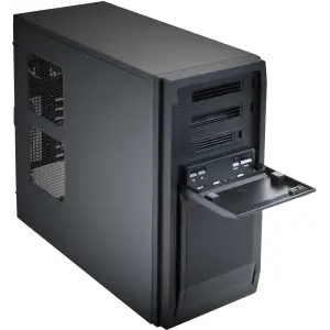 Корпус Chieftec LIBRA LF-02B-OP ATX, без БЖ, Black UA