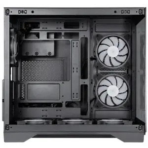 Корпус Chieftec VISIO GM-30B-TG-OP ATX, без БЖ, Black UA