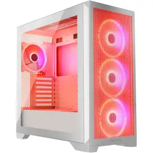 Корпус Modecom VOLCANO EXPANSE S ARGB 4x140mm fans MIDI USB 3.0x2+TYPE-C WHITE без Блок питания ATX (AT-EXPANSE-SG-20-000000) UA