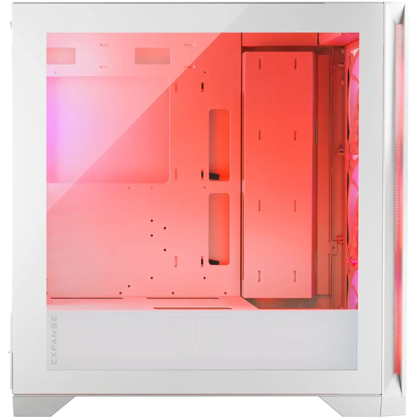 Корпус Modecom VOLCANO EXPANSE S ARGB 4x140mm fans MIDI USB 3.0x2+TYPE-C WHITE без Блок питания ATX (AT-EXPANSE-SG-20-000000) UA