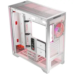 Корпус Modecom VOLCANO EXPANSE S ARGB 4x140mm fans MIDI USB 3.0x2+TYPE-C WHITE без Блок питания ATX (AT-EXPANSE-SG-20-000000) UA