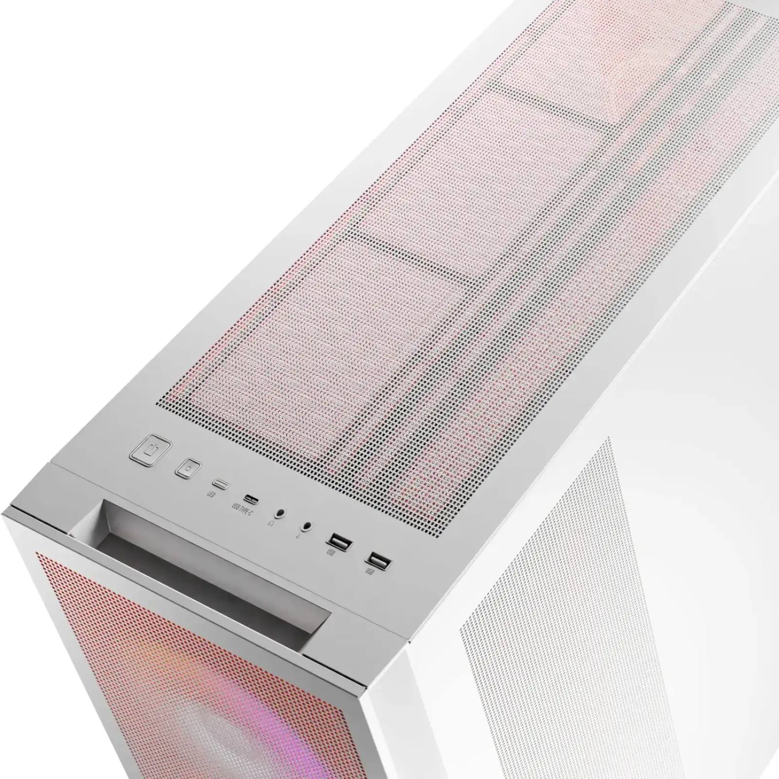 Корпус Modecom VOLCANO EXPANSE S ARGB 4x140mm fans MIDI USB 3.0x2+TYPE-C WHITE без Блок питания ATX (AT-EXPANSE-SG-20-000000) UA