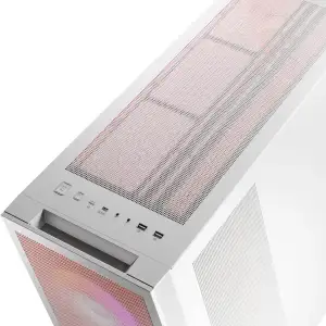 Корпус Modecom VOLCANO EXPANSE S ARGB 4x140mm fans MIDI USB 3.0x2+TYPE-C WHITE без Блок питания ATX (AT-EXPANSE-SG-20-000000) UA