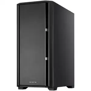 Корпус Chieftec Pro Midi TG AS-02B-TG-OP ATX, без БЖ, Black UA
